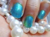 NOTD Post with Sallys: Mermaid Nails...