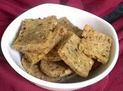 Wheat Crackers Eggless Butterless Spiced