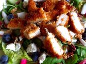 Crispy Chicken Salad with Blueberry Vinaigrette