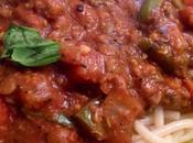 Pasta with Vegan Bolognese Sauce