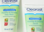 Good Skin Days with Clearasil Daily Clear Vitamins Extracts Wash Scrub