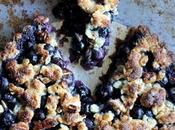 Blueberry Crisp Tart with Oatmeal Crust (GF, Vegan)