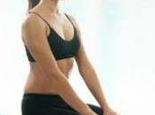 Long Black Hair with Yoga Exercises