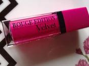 Bourjois Rouge Edition Velvet Lipstick Pink Pong (06) Review, FOTD