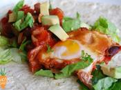 Mexican Style Beany Baked Eggs
