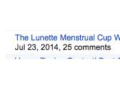 Real-Life Reviews Lunette Menstrual