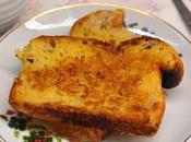 Eggless French Toast (with Custard Powder)