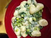 Lemon Gnocchi with Spinach Peas Snacks