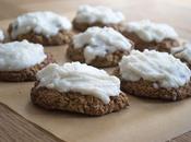 Spiced Courgette Cookies with Coconut Cream Frosting