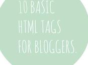 Basic HTML Tags Bloggers