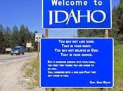 Idaho Road-sign Photoshop
