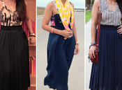 Three Ways Wear Pleated Skirt