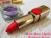 L'Oreal Paris Moist Matte Lipstick Raspberry Syrup Review, Swatch, FOTD