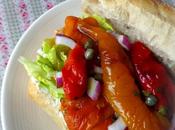 Roasted Pepper Sarnies (another Name Sandwich)