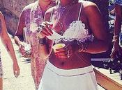 Rihanna Vacation Pictures