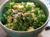 Kale, Barley Feta Salad with Honey-lemon Vinaigrette